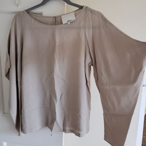 3.1 by Phillip Lim Cream Silk Blouse